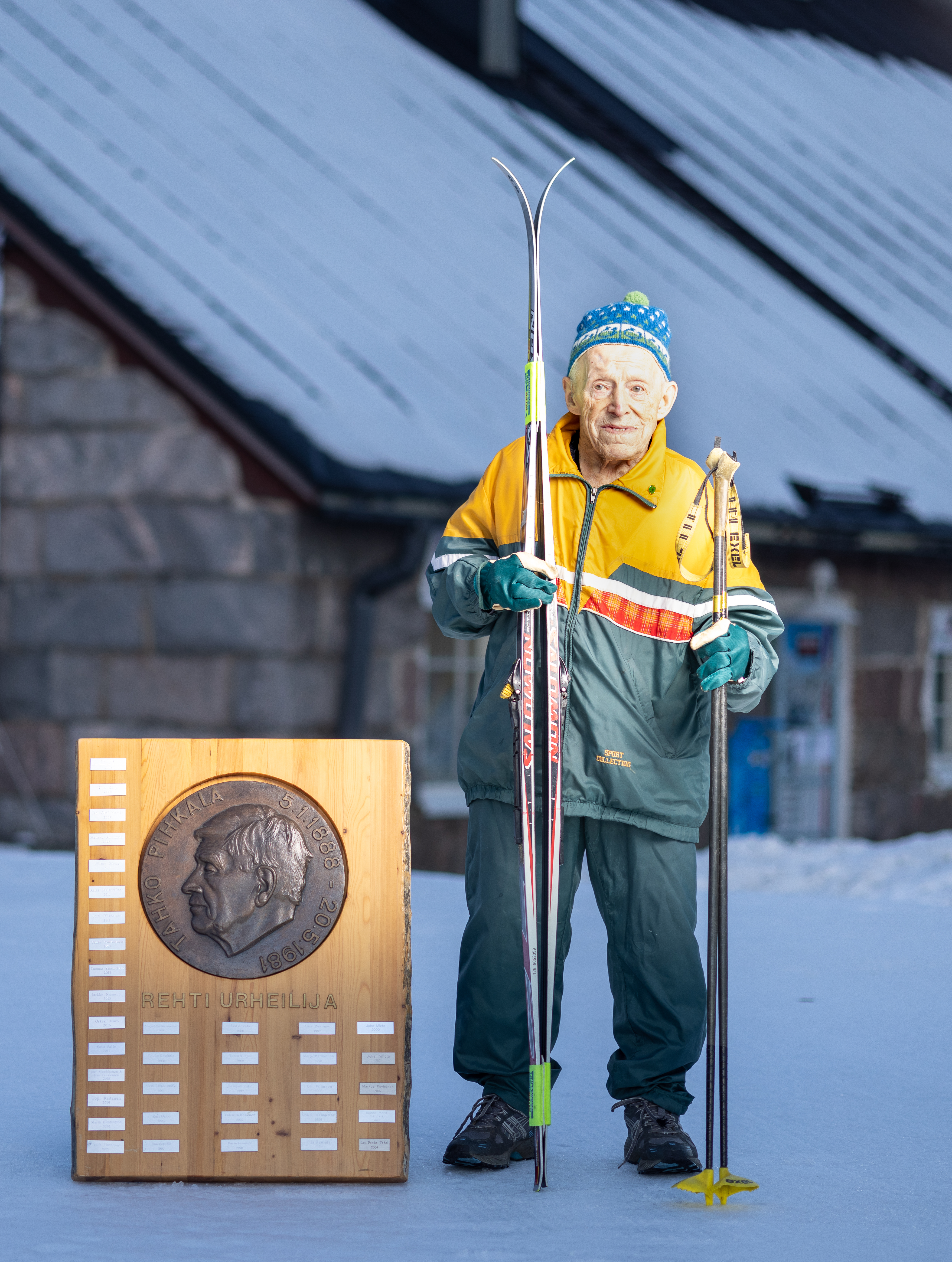 Aulis Lintunen, 97, on vuoden 2021 Rehti Urheilija – Tahko Pihkala -seura